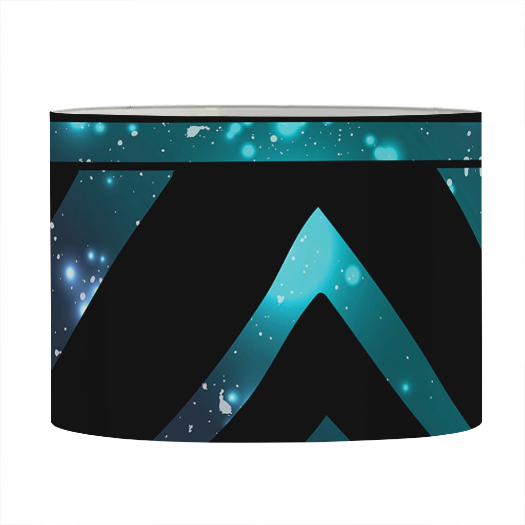 Aztec Tribal Galaxy Pattern Print Drum Lamp Shade