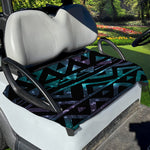 Aztec Tribal Galaxy Pattern Print Golf Cart Seat Cover