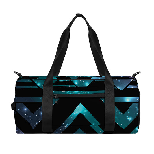 Aztec Tribal Galaxy Pattern Print Gym Bag