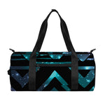 Aztec Tribal Galaxy Pattern Print Gym Bag