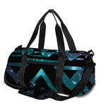 Aztec Tribal Galaxy Pattern Print Gym Bag