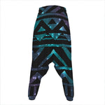 Aztec Tribal Galaxy Pattern Print Hammer Pants