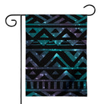 Aztec Tribal Galaxy Pattern Print House Flag