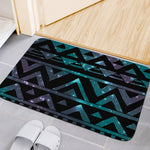 Aztec Tribal Galaxy Pattern Print Indoor Door Mat