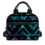 Aztec Tribal Galaxy Pattern Print Insulated Lunch Bag