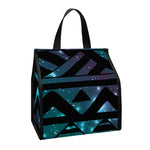 Aztec Tribal Galaxy Pattern Print Insulated Lunch Tote
