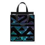 Aztec Tribal Galaxy Pattern Print Insulated Lunch Tote