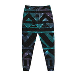 Aztec Tribal Galaxy Pattern Print Jogger Pants