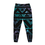 Aztec Tribal Galaxy Pattern Print Jogger Pants