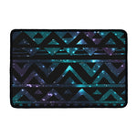 Aztec Tribal Galaxy Pattern Print Kitchen Mat