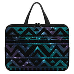 Aztec Tribal Galaxy Pattern Print Laptop Sleeve With Handle