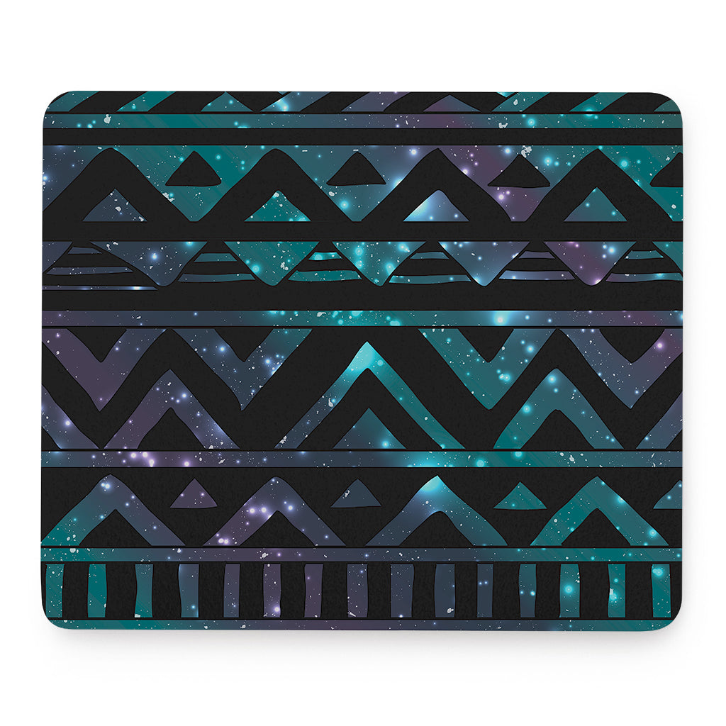 Aztec Tribal Galaxy Pattern Print Mouse Pad