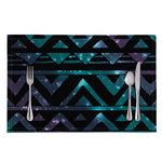 Aztec Tribal Galaxy Pattern Print Placemat