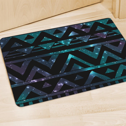 Aztec Tribal Galaxy Pattern Print Polyester Doormat