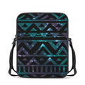 Aztec Tribal Galaxy Pattern Print Rectangular Crossbody Bag