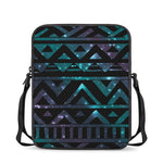 Aztec Tribal Galaxy Pattern Print Rectangular Crossbody Bag