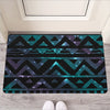 Aztec Tribal Galaxy Pattern Print Rubber Doormat