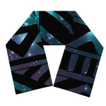 Aztec Tribal Galaxy Pattern Print Scarf