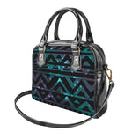 Aztec Tribal Galaxy Pattern Print Shoulder Handbag