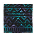 Aztec Tribal Galaxy Pattern Print Silk Bandana