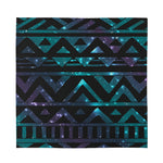 Aztec Tribal Galaxy Pattern Print Silk Bandana