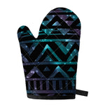 Aztec Tribal Galaxy Pattern Print Single Oven Mitt