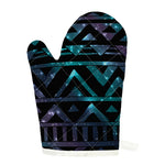 Aztec Tribal Galaxy Pattern Print Single Oven Mitt