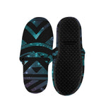 Aztec Tribal Galaxy Pattern Print Slippers