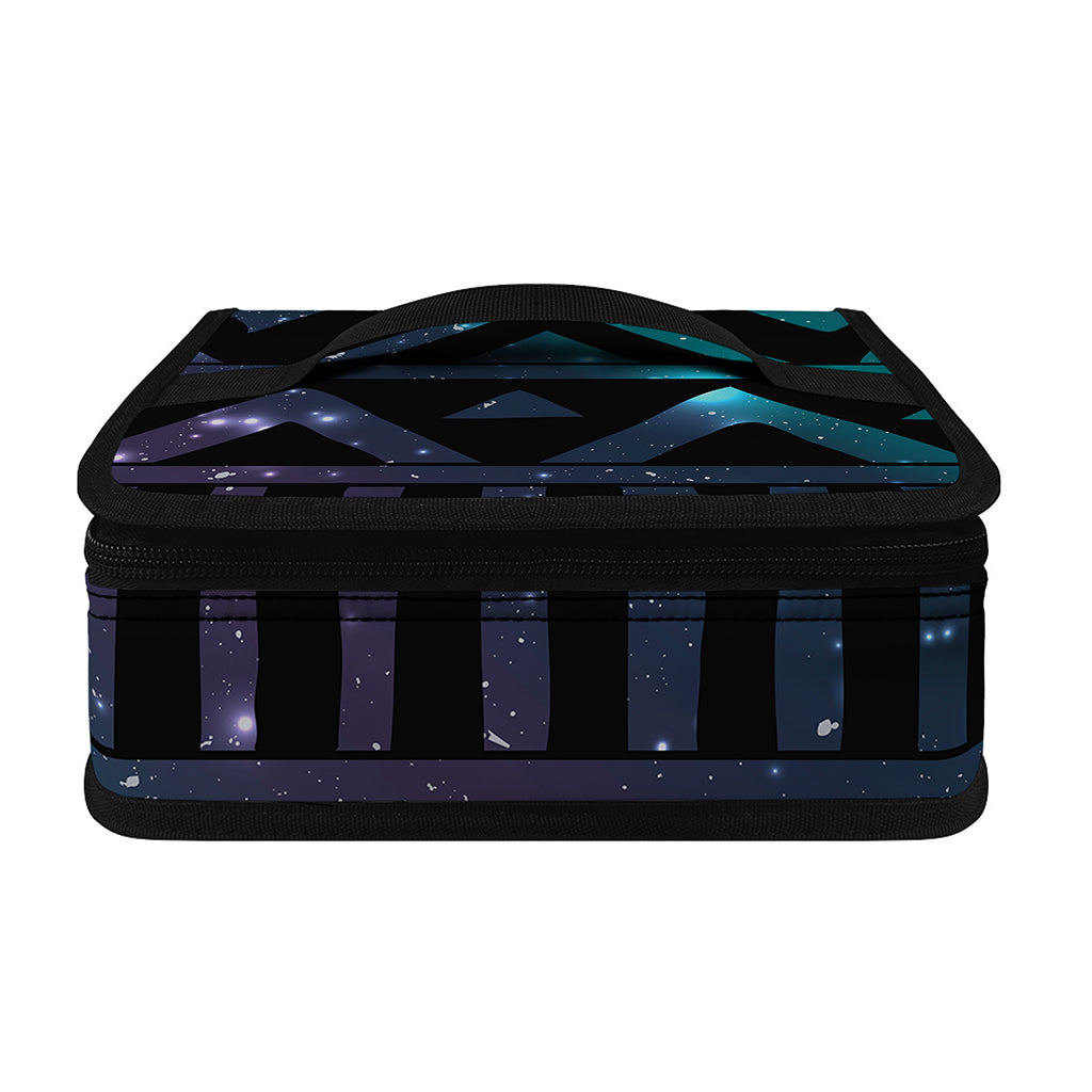 Aztec Tribal Galaxy Pattern Print Small Lunch Bag