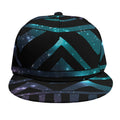 Aztec Tribal Galaxy Pattern Print Snapback Cap