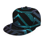 Aztec Tribal Galaxy Pattern Print Snapback Cap