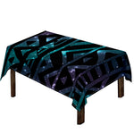 Aztec Tribal Galaxy Pattern Print Tablecloth