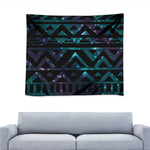 Aztec Tribal Galaxy Pattern Print Tapestry