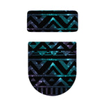 Aztec Tribal Galaxy Pattern Print Toilet Lid And Tank Cover Set
