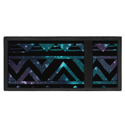 Aztec Tribal Galaxy Pattern Print Trifold Wallet