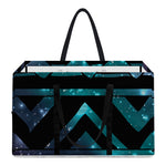 Aztec Tribal Galaxy Pattern Print Utility Tote Bag