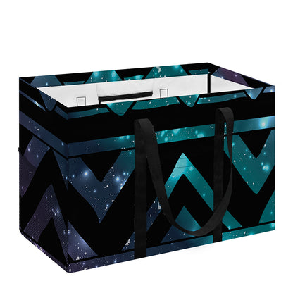 Aztec Tribal Galaxy Pattern Print Utility Tote Bag