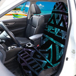 Aztec Tribal Galaxy Pattern Print Waterproof Car Seat Cover