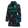 Aztec Tribal Galaxy Pattern Print Women's Bathrobe