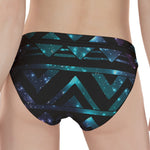 Aztec Tribal Galaxy Pattern Print Women's Panties