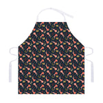 Baby Axolotl Pattern Print Adjustable Apron