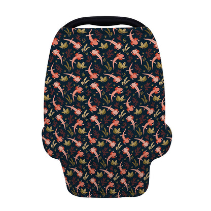 Baby Axolotl Pattern Print Baby Seat Cover