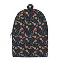 Baby Axolotl Pattern Print School Backpack