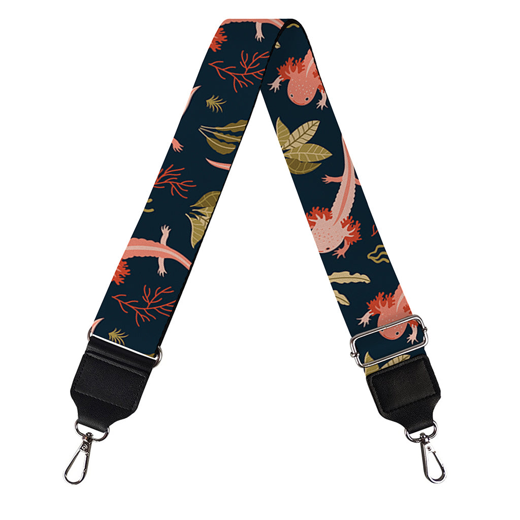 Baby Axolotl Pattern Print Bag Strap