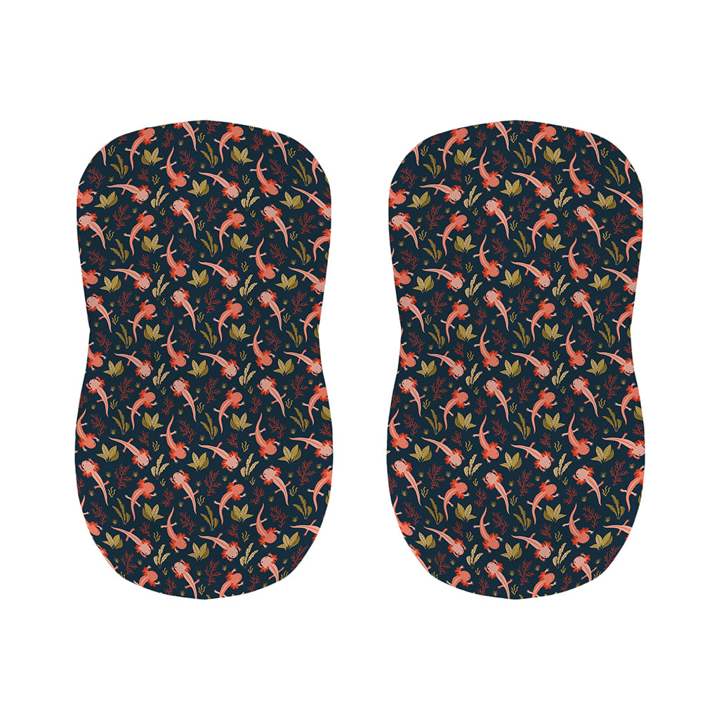 Baby Axolotl Pattern Print Bar Stool Covers