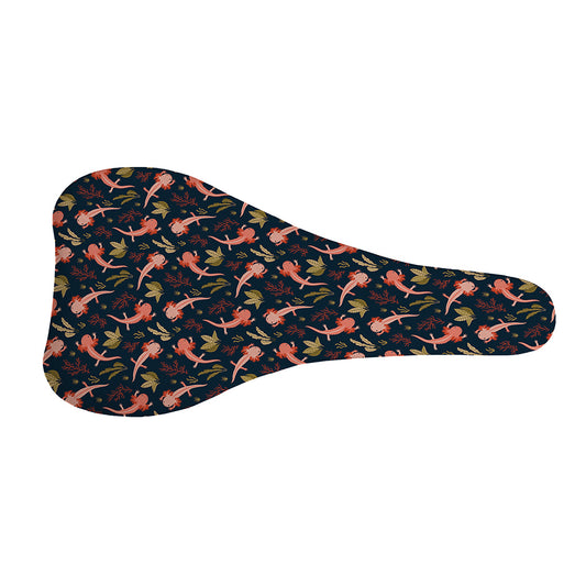 Baby Axolotl Pattern Print Bicycle Seat Cover