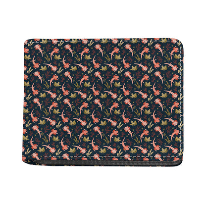 Baby Axolotl Pattern Print Bifold Wallet