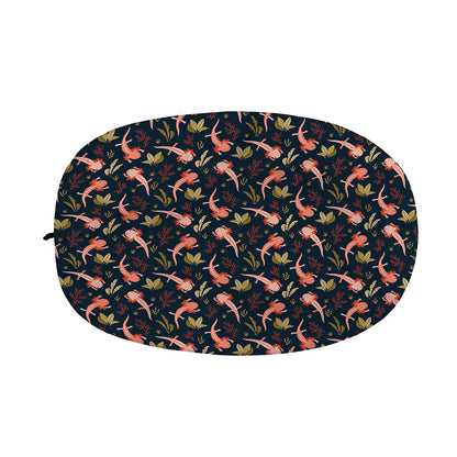 Baby Axolotl Pattern Print Car Side Mirror Covers