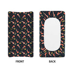 Baby Axolotl Pattern Print Changing Pad Cover