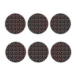 Baby Axolotl Pattern Print Coaster Set